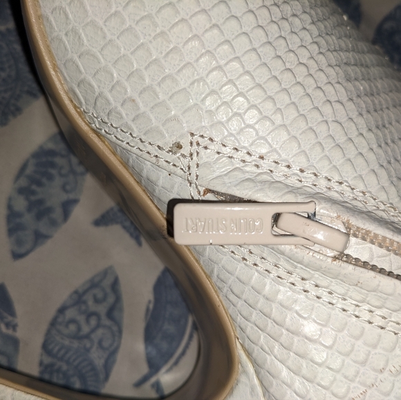 Summer Sale ☀️ Snakeskin patterned zip-up booties - Picture 6 of 6